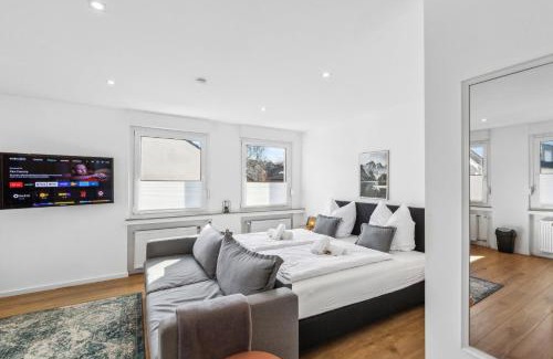 Weitmar-Mark Apartment | City Chalet-Uni- BOXSPRINGBETT Küche-ruhig-Parkplatz