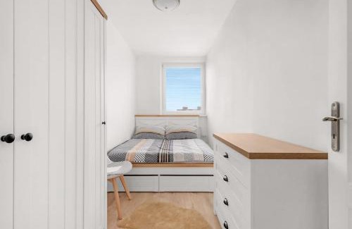 Bratislava Apartment | City Glow Apartment with Balcony