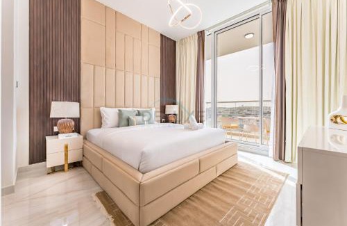 Dubai Apartment | City Views 2BR and Assistant Room with Mini Private Pool in Balcony, Gemz by Danube, Al Furjan by Deluxe Holiday Homes