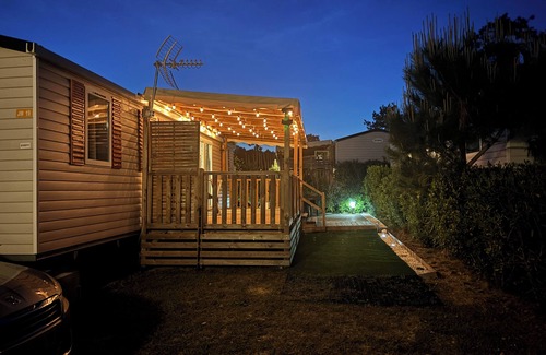 Lege-Cap-Ferret House | Claouey-Location mobilhome Lodge Premium -6 p- Siblu Les Viviers Lège Cap Ferret