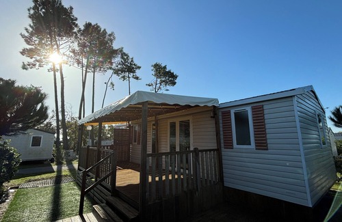 Lege-Cap-Ferret House | Claouey-Location mobilhome Lodge Premium -6 p- Siblu Les Viviers Lège Cap Ferret