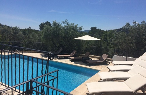Claviers Villa | Claviers - private holiday villa with south facing pool & terraces