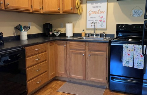 Bemidji Apartment | Clean, safe, and cozy, country living 1 bed apt with patio