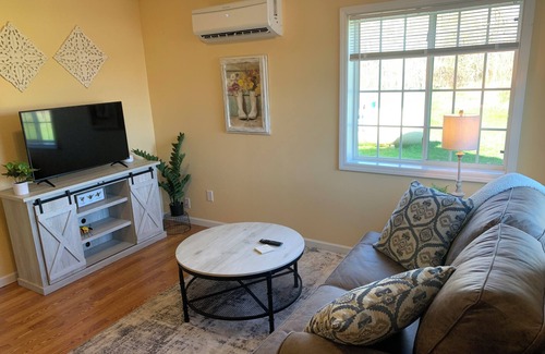 Bemidji Apartment | Clean, safe, and cozy, country living 1 bed apt with patio