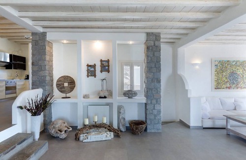 Kanalia House | Cliff Top Luxury Villa Pan has Stunning Views of Aegean Sea