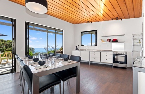 Langs Beach House | Clifftop Castle - Langs Beach Holiday Home