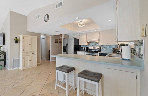 Marineland Acres House | Coastal Charm: 3BR Beach Haven, Deck View & Family Fun