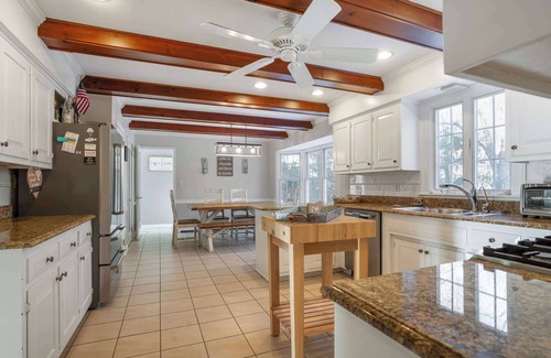 Jamesport House | Coastal Haven: Private Pool, Bay Access