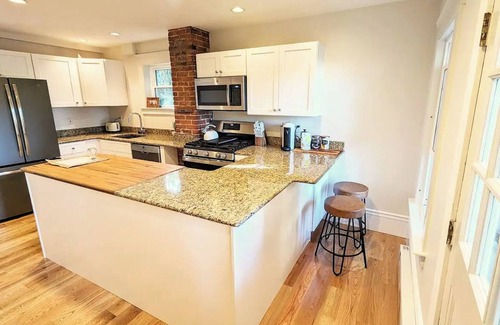 Swampscott House | Coastal Retreat: steps to beach and town