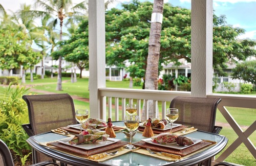 Ko Olina Condo | COCONUT PLANTATION! - GROUND FLOOR - NEAR BEACH - Optional GOLF CART!