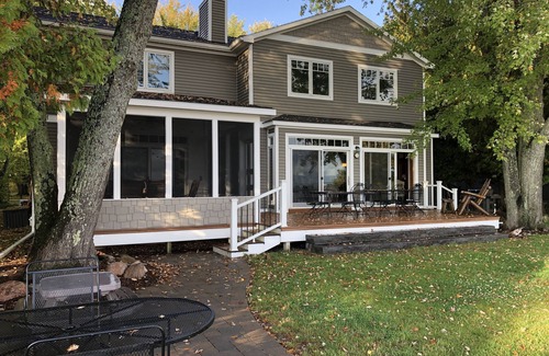 Interlochen House | Come find rest for your weary soul at our spectacular beachfront cottage.