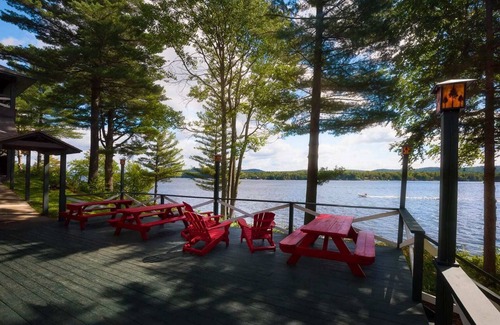 Eagle Bay Condo | Come stay at Great Pines for amazing views!