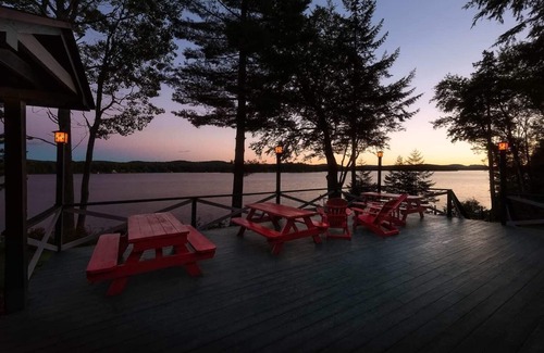 Eagle Bay Condo | Come stay at Great Pines for amazing views!