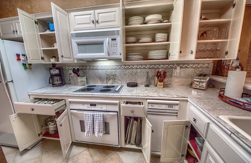 New Braunfels Condo | Come Stay at the Beautiful River Haus at Camp Warnecke Estates!