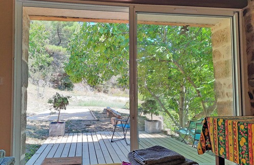 Chassiers House | Comfortable 4* South-Ardèche house, airco, heated pool, panoramic view