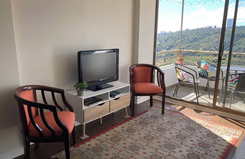 Vina del Mar Apartment | Comfortable apartment ideal for family time, remote work with ocean view