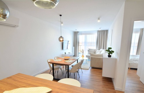 Kolobrzeg Apartment | Comfortable apartment with balcony, swimming pool, sauna, whirlpool, Kolobrzeg