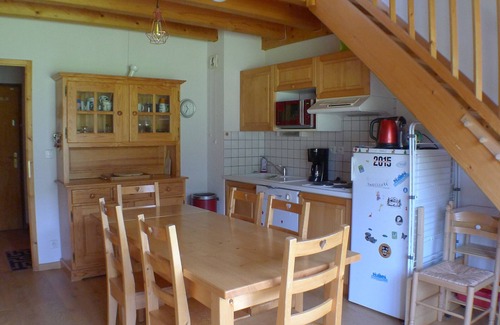 Samoens Apartment | Comfortable duplex with south balcony, pets allowed and parking