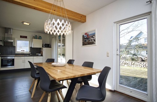 Wiek House | Comfortable house with fireplace, sauna, garden, terrace - Holiday home Sternschnuppe