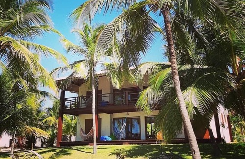 Icarai de Amontada House | Comfortable house, sea view, large garden, services, 50 m from the beach, kitesurfing.