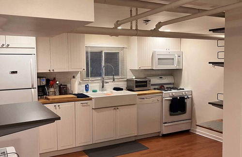 Lakewood-Balmoral Apartment | Comfy Garden Suite in Andersonville