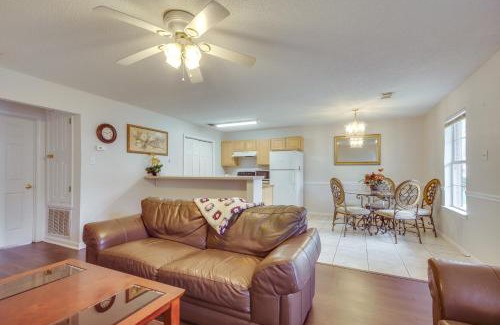 Gautier Apartment | Community Grills and Pool Gautier Condo!