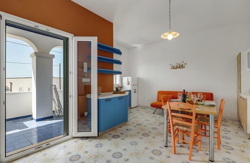 Torre Vado Apartment | Complesso Azzurro 1 Near The Beach, Salve, Italy