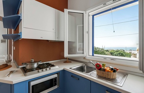 Torre Vado Apartment | Complesso Azzurro 1 Near The Beach, Salve, Italy