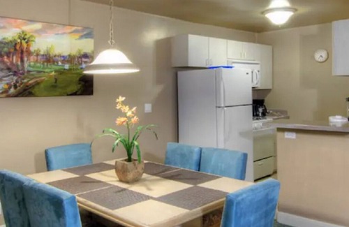 Canyon Corridor Condo | Condo for 6! Palm Canyon Resort with Kitchen, Pool, LOTS of extras!