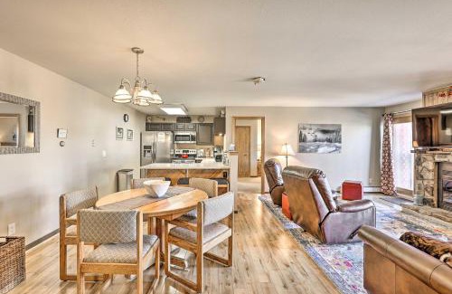 Wildernest Apartment | Condo with Balcony and Fireplace in Silverthorne!