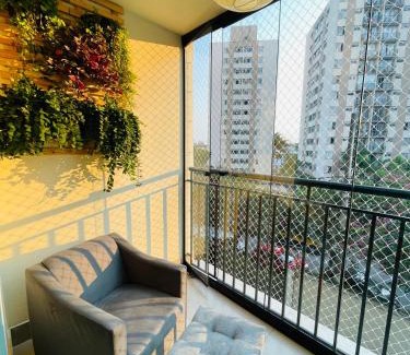 Sao Paulo Apartment | Conforto a 5 min do São Paulo Expo e Jardim Botânico