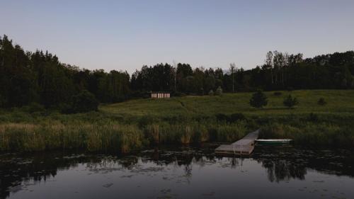 Otepaa House | Contemporary design lake cabin