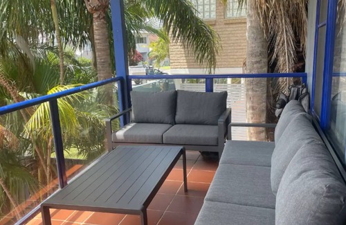 Corlette Apartment | Copacabana, 4/61 Sandy Point Rd - water views, air con and WiFi