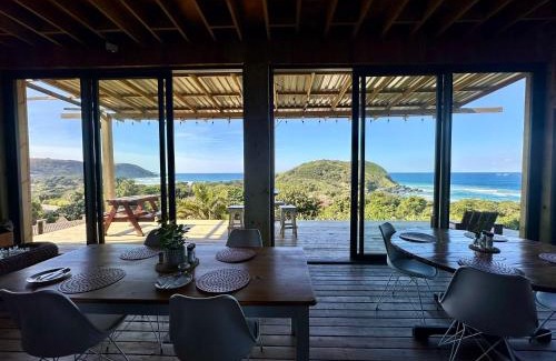 Lubanzi Village Cabin | CORAM DEO SaltyWaves double en-suite rooms with sea views