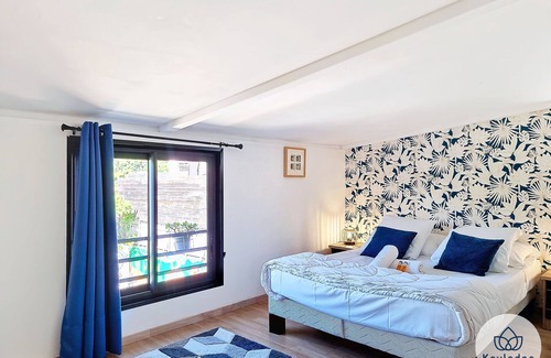 Entre-Deux Apartment | Corossol – T2 duplex with swimming pool – Entre-Deux