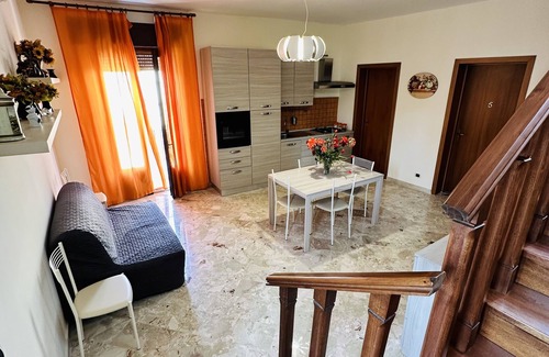 Gela Apartment | Cosy Abode: Apartment in the Square with View, Kitchen, and Exclusive Terrace