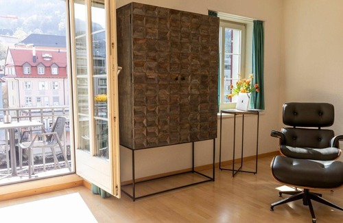 Nussbaumen Apartment | Cosy apartment for 4 guests with WIFI, TV, balcony and pets allowed