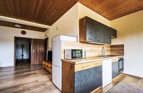 Nova Ves nad Nisou Apartment | Cosy apartment for 9 guests with WIFI, TV and terrace