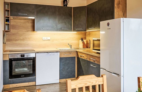 Nova Ves nad Nisou Apartment | Cosy apartment for 9 guests with WIFI, TV and terrace