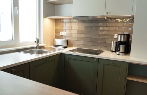 Tarnewitz Apartment | Cosy apartment for 4 people with WIFI, pool, TV and terrace