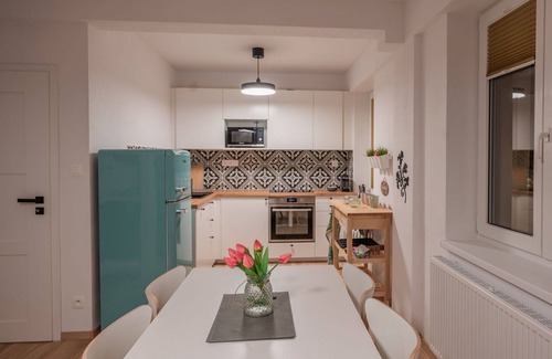 Jachymov Apartment | Cosy apartment for 4 people with WIFI, TV and pets allowed
