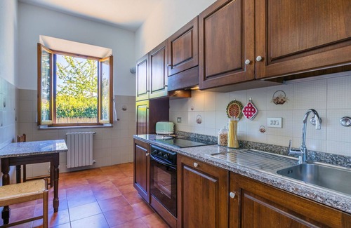 San Vivaldo Villa | Cosy apartment in villa for 4 people with pool, WIFI, TV, terrace and pets allowed