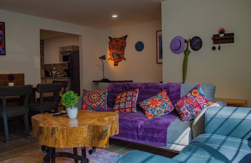 Puebla Apartment | Cosy, modern, private and peaceful apartment with lovely terrace next to a park