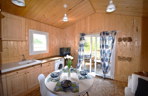 Mache Cottage | Cottage 4 Pers/piscine - Vue sur le Lac