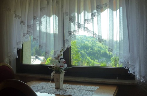 Klingenthal House | Cottage for up to 3 persons and pet with fireplace, sauna, satellite TV, toilet, bathtub