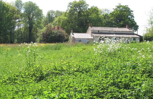 Saint-Vincent-sur-Graon Cottage | Cottage House with view on a castle