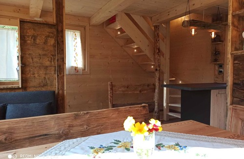 Cortina d'Ampezzo Ski Chalet | Cottage in the woods in the Dolomites.