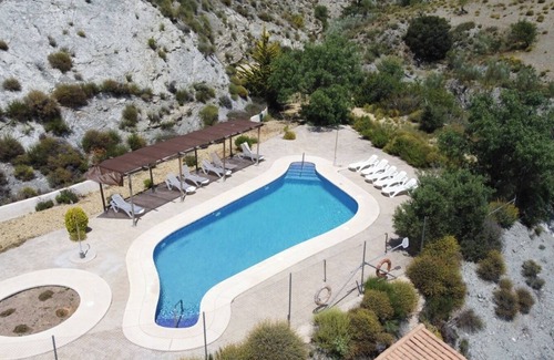 Taberno House | Country House 'Casa de la Abuela' with Mountain View, Shared Pool and Wi-Fi