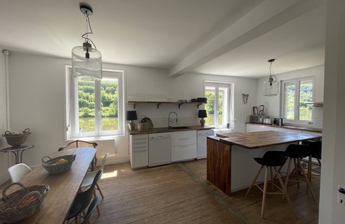 Revin House | Country house for 15 people, waterfront in the Ardennes nature park