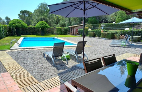 Capellades Villa | Country house ideal for families with games room of 500m2, large pool area.